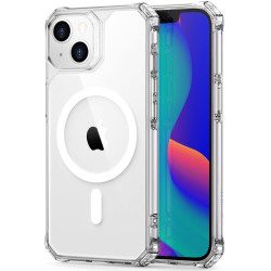 ESR Air Armor HaloLock Back Cover hoesje met MagSafe voor Apple iPhone 14 Plus - Transparant