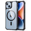 ESR Air Armor HaloLock Back Cover hoesje met MagSafe voor Apple iPhone 14 Plus - Transparant/Zwart
