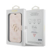 Guess 4G Big Metal Logo Book Wallet Case hoesje voor Apple iPhone 15 - Roze 6