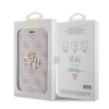 Guess 4G Big Metal Logo Book Wallet Case hoesje voor Apple iPhone 15 Pro - Roze 6
