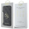 Guess 4G Big Metal Logo Book Wallet Case hoesje voor Apple iPhone 16 - Zwart 6