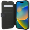 Guess 4G Big Metal Logo Book Wallet Case hoesje voor Apple iPhone 16 Plus - Zwart 1