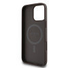 Guess 4G Printed Stripes Hard Case Back Cover hoesje met MagSafe voor Apple iPhone 16 Pro - Bruin 5