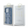 Guess 4G Printed Stripes Hard Case Back Cover hoesje met MagSafe voor Apple iPhone 16 Pro Max - Blauw 4