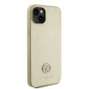 Guess 4G Strass Metal Logo Hard Case Back Cover hoesje voor Apple iPhone 15 - Goud 3