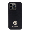 Guess 4G Strass Metal Logo Hard Case Back Cover hoesje voor Apple iPhone 15 Pro Max - Zwart 1