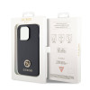 Guess 4G Strass Metal Logo Hard Case Back Cover hoesje voor Apple iPhone 15 Pro Max - Zwart 5