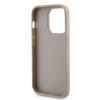 Guess 4G Strass Metal Logo Hard Case Back Cover hoesje voor Apple iPhone 15 Pro Max - Goud 4