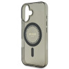 Guess IML Rhinestones Back Cover hoesje met MagSafe voor Apple iPhone 16 Plus - Zwart 3