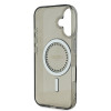Guess IML Rhinestones Back Cover hoesje met MagSafe voor Apple iPhone 16 Plus - Zwart 4