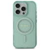 Guess IML Rhinestones Back Cover hoesje met MagSafe voor Apple iPhone 16 Pro - Groen 1