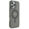 Guess IML Rhinestones Back Cover hoesje met MagSafe voor Apple iPhone 16 Pro Max - Zwart 2