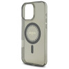 Guess IML Rhinestones Back Cover hoesje met MagSafe voor Apple iPhone 16 Pro Max - Zwart 5