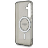 Guess IML Rhinestones Back Cover hoesje met MagSafe voor Samsung Galaxy S25 - Zwart 4