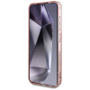 Guess IML Rhinestones Back Cover hoesje met MagSafe voor Samsung Galaxy S25 - Roze 3