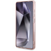 Guess IML Rhinestones Back Cover hoesje met MagSafe voor Samsung Galaxy S25 Ultra - Roze 3