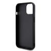 Guess Quilted Puffed Metal Logo Back Cover hoesje voor Apple iPhone 15 - Zwart 4