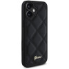 Guess Quilted Puffed Metal Logo Back Cover hoesje voor Apple iPhone 16 Plus - Zwart 3