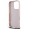 Guess Quilted Puffed Metal Logo Back Cover hoesje voor Apple iPhone 16 Pro - Roze 5