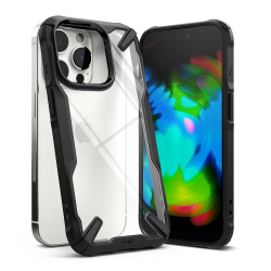 Ringke Fusion X Back Cover hoesje voor Apple iPhone 14 Pro - Zwart