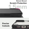 Ringke Fusion X Back Cover hoesje voor Apple iPhone 15 - Zwart 6