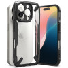 Ringke Fusion X Back Cover hoesje voor Apple iPhone 16 Pro Max - Zwart 3
