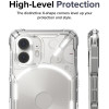 Ringke Fusion X Back Cover hoesje voor Nothing Phone (2) - Transparant 4