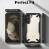 Ringke Fusion X Back Cover hoesje voor Samsung Galaxy S23 - Zwart 1