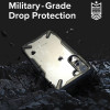 Ringke Fusion X Back Cover hoesje voor Samsung Galaxy S23 - Zwart 3