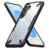 Ringke Fusion X Back Cover hoesje voor Samsung Galaxy S25 - Zwart 1