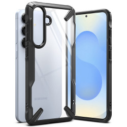 Ringke Fusion X Back Cover hoesje voor Samsung Galaxy S25 - Zwart