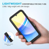 Shellbox Waterproof IP68 hoesje voor Samsung Galaxy A15 4G/5G - Zwart 4
