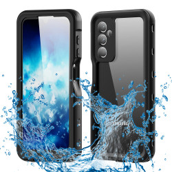 Shellbox Waterproof IP68 hoesje voor Samsung Galaxy A25 - Zwart