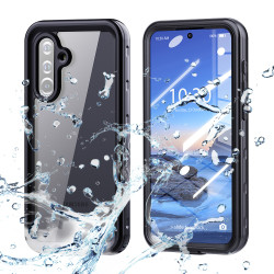 Shellbox Waterproof IP68 hoesje voor Samsung Galaxy A36 - Zwart