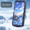 Shellbox Waterproof IP68 hoesje voor Samsung Galaxy A36 - Zwart 5