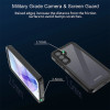 Shellbox Waterproof IP68 hoesje voor Samsung Galaxy A55 - Zwart 1