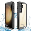 Shellbox Waterproof IP68 hoesje voor Samsung Galaxy S24 Plus - Zwart 0
