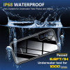 Shellbox Waterproof IP68 hoesje voor Samsung Galaxy S25 - Zwart 3