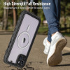 Shellbox Waterproof IP68 hoesje met MagSafe voor Apple iPhone 14 - Zwart 5