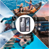 Shellbox Waterproof IP68 hoesje met MagSafe voor Apple iPhone 16 - Zwart 2