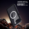 Shellbox Waterproof IP68 hoesje met MagSafe voor Apple iPhone 16e - Zwart 3