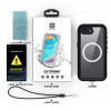Shellbox Waterproof IP68 hoesje met MagSafe voor Apple iPhone 16e - Zwart 6