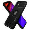 Spigen Rugged Armor Back Cover hoesje voor Apple iPhone 12 / iPhone 12 Pro - Zwart 1