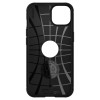 Spigen Rugged Armor Back Cover hoesje voor Apple iPhone 13 Mini - Zwart 2