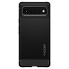 Spigen Rugged Armor Back Cover hoesje voor Google Pixel 6 - Zwart 1