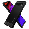 Spigen Rugged Armor Back Cover hoesje voor Google Pixel 6a - Zwart 1