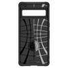 Spigen Rugged Armor Back Cover hoesje voor Google Pixel 7 Pro - Mat Zwart 5