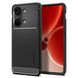 Spigen Rugged Armor Back Cover hoesje voor OnePlus Nord 3 - Zwart
