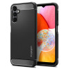Spigen Rugged Armor Back Cover hoesje voor Samsung Galaxy A14 4G - Zwart 0