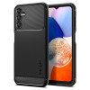 Spigen Rugged Armor Back Cover hoesje voor Samsung Galaxy A14 5G - Zwart 0